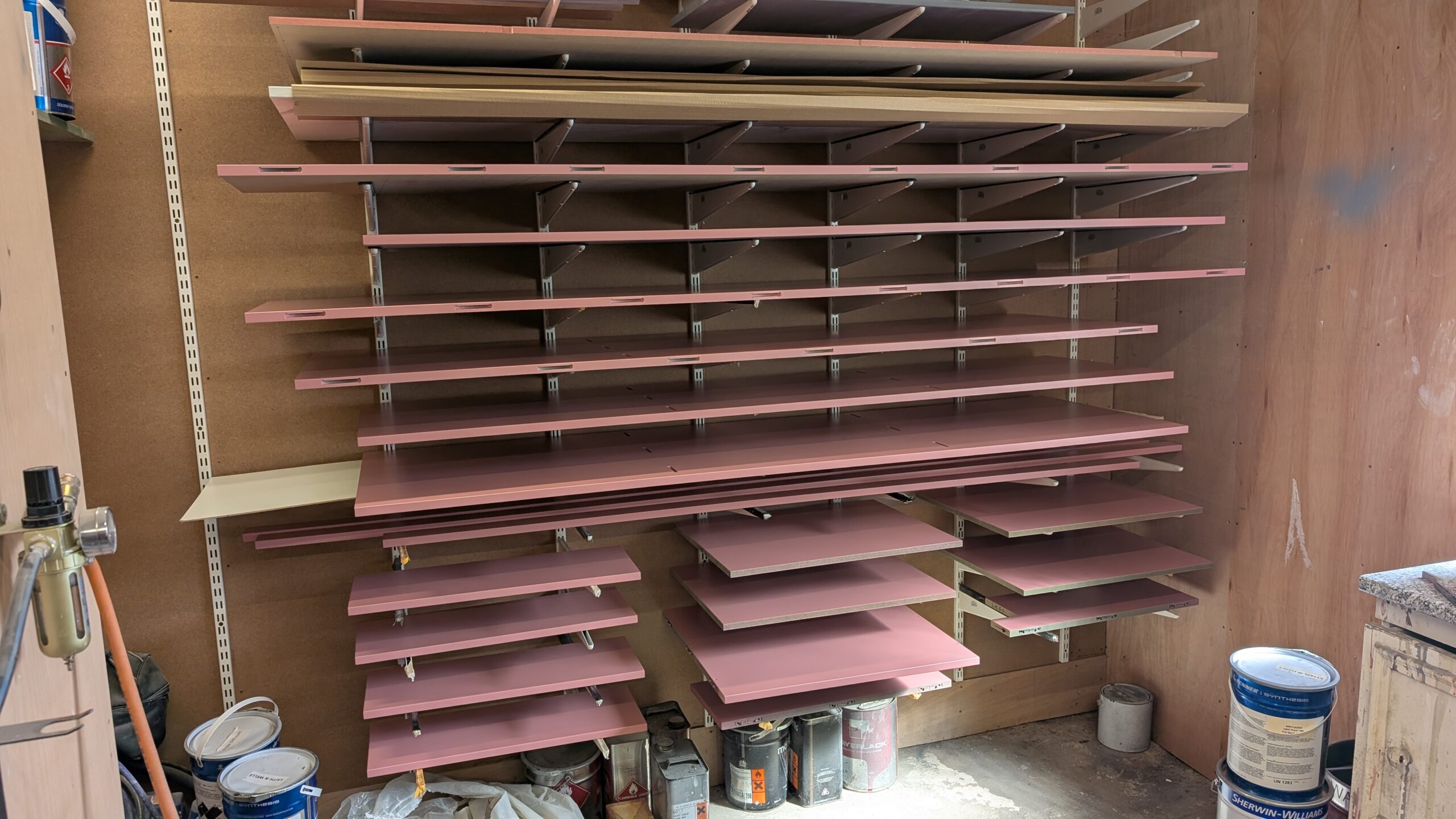 Spray finishing by Laith and Wells