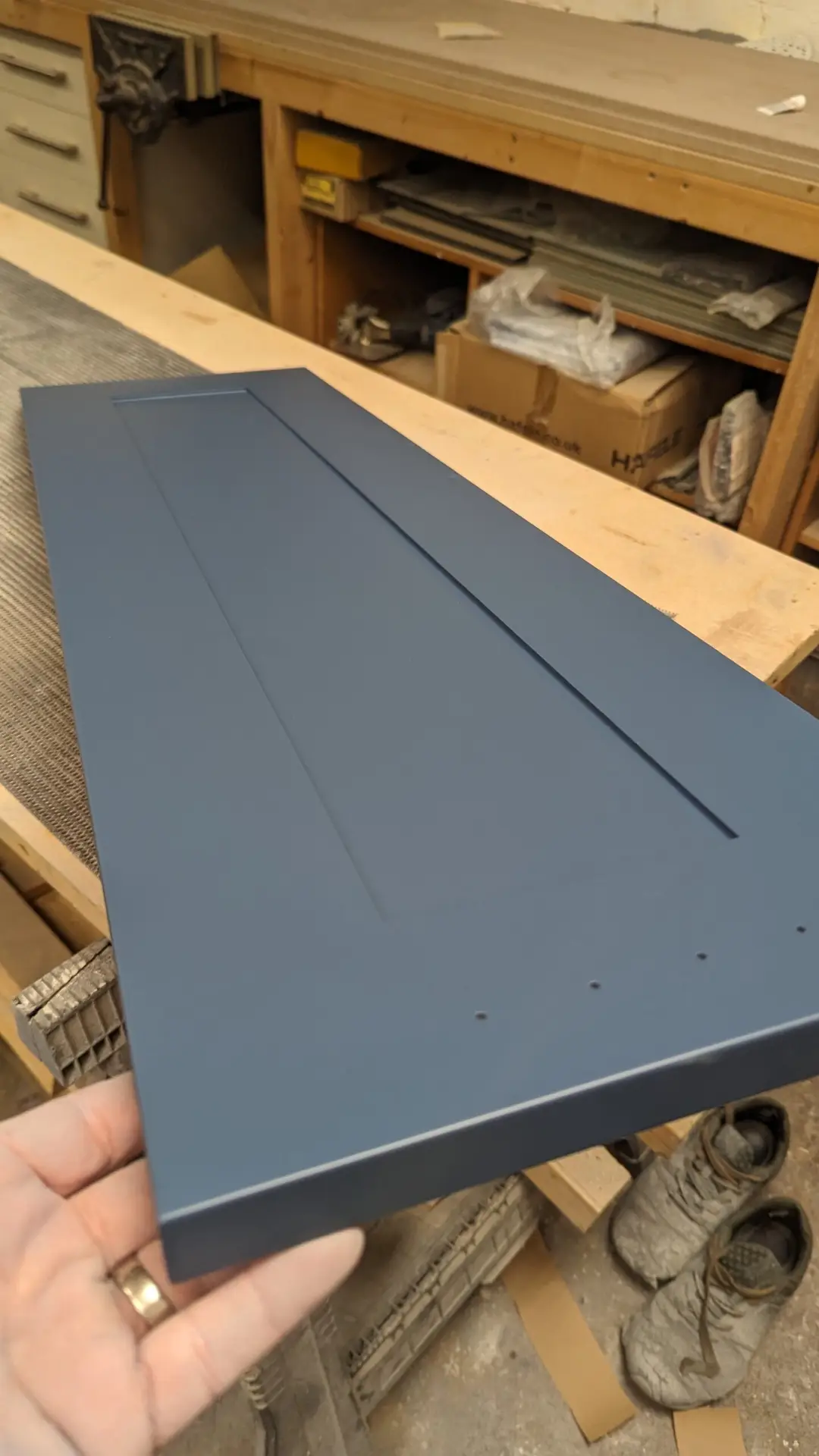 Spray finishing by Laith and Wells